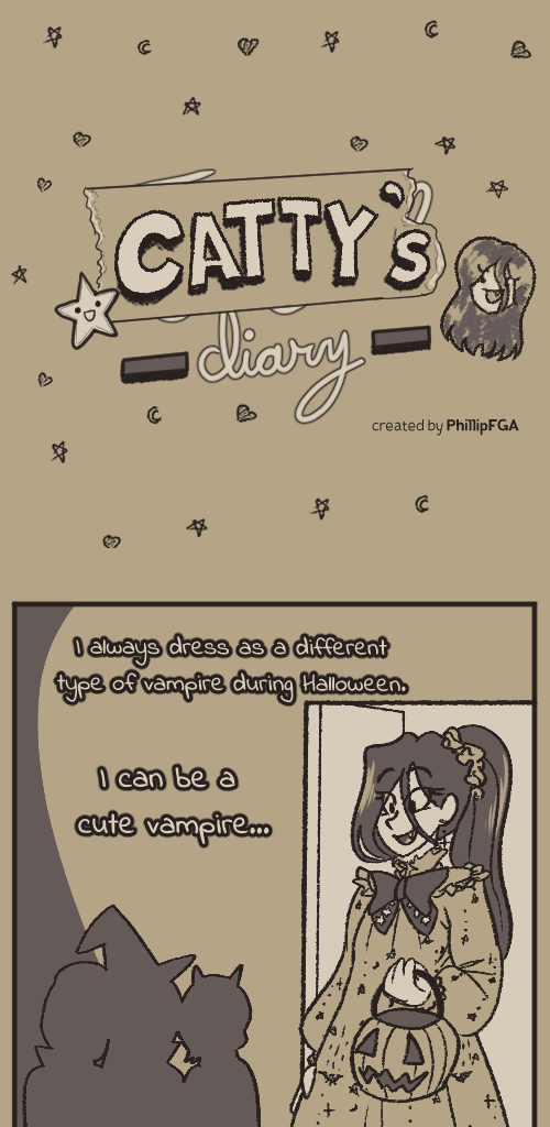 Catty's Diary - Episode 10, Page 1: CattyWT_10