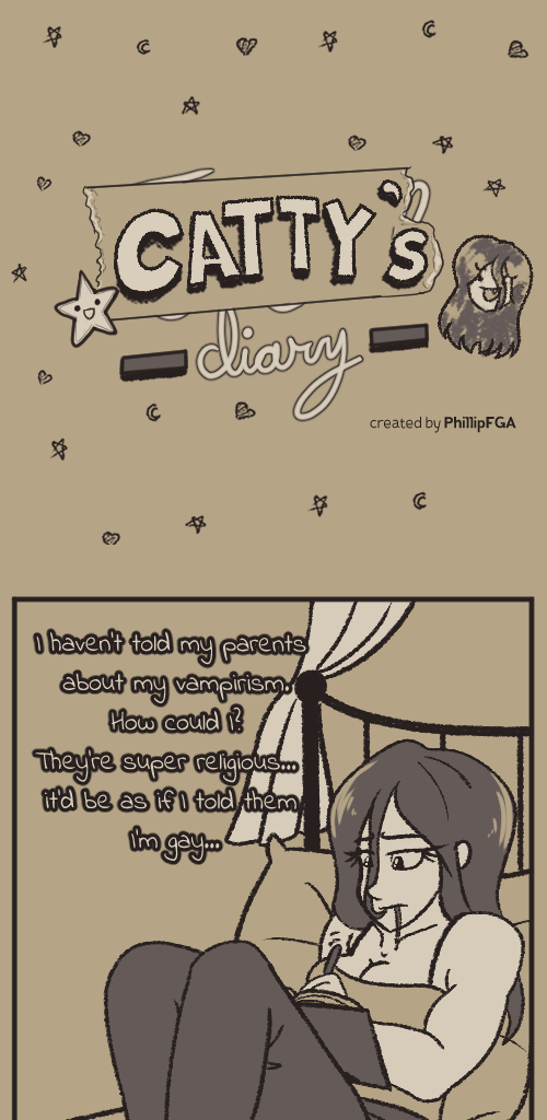 Catty's Diary - Episode 11, Page 1: CattyWT_11
