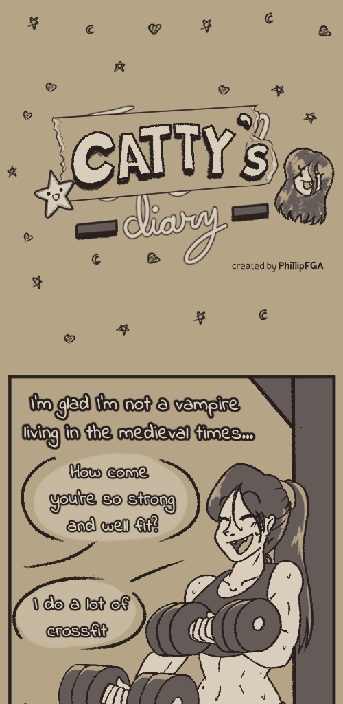 Catty's Diary - Episode 12, Page 1: CattyWT_12