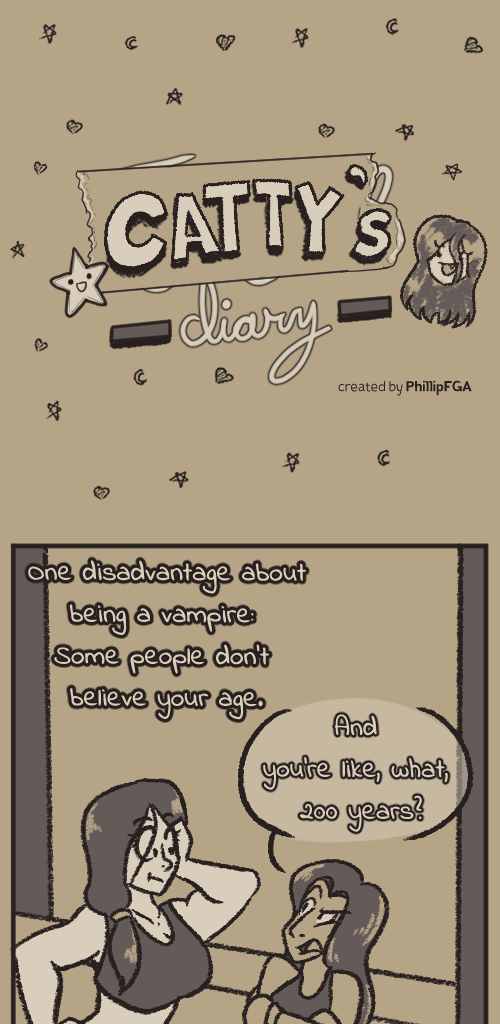 Catty's Diary - Episode 19, Page 1: CattyWT_19