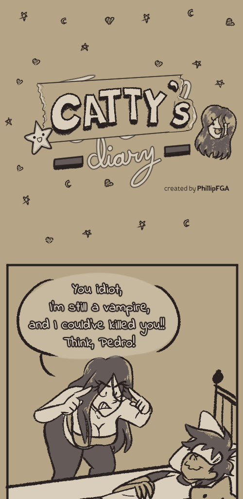 Catty's Diary - Episode 23, Page 1: CattyWT_23