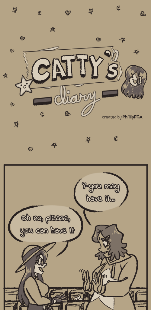 Catty's Diary - Episode 29, Page 1: CattyWT_30