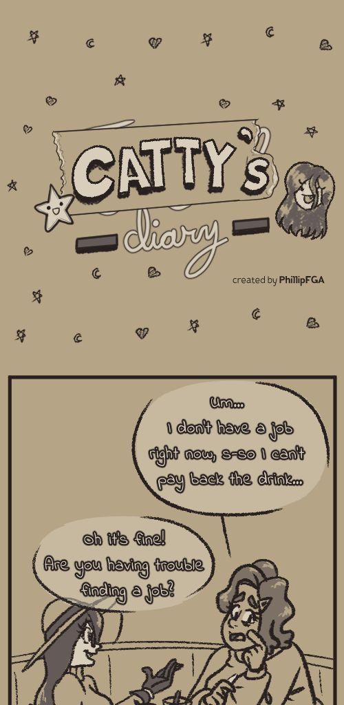 Catty's Diary - Episode 33, Page 1: CattyWT_34