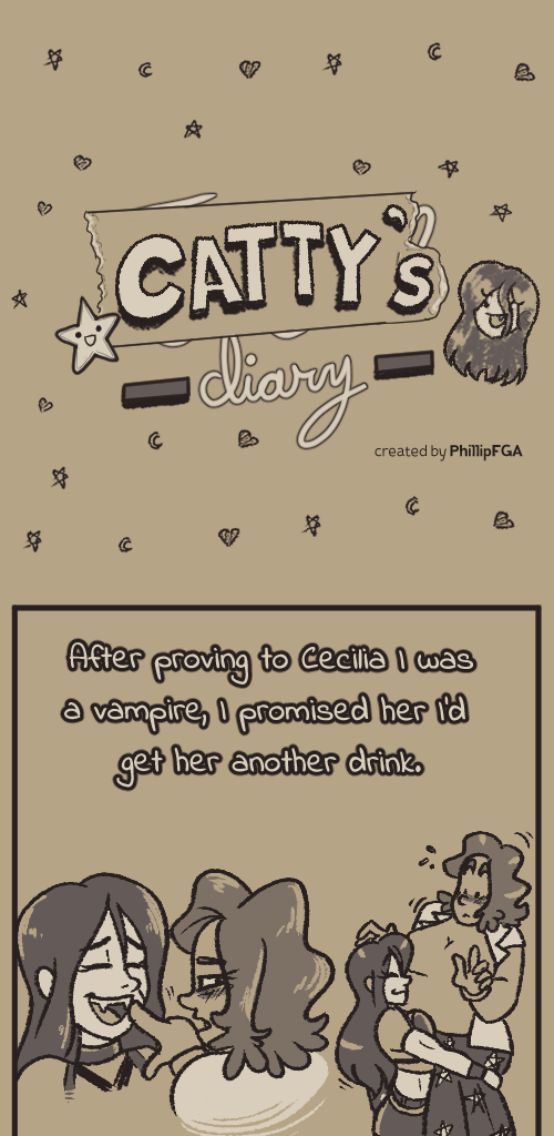 Catty's Diary - Episode 39, Page 1: CattyWT_40