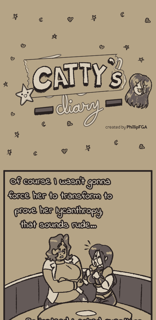 Catty's Diary - Episode 41, Page 1: CattyWT_42