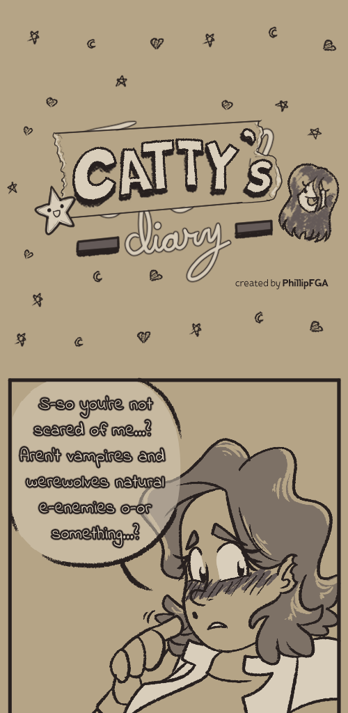 Catty's Diary - Episode 42, Page 1: CattyWT_43