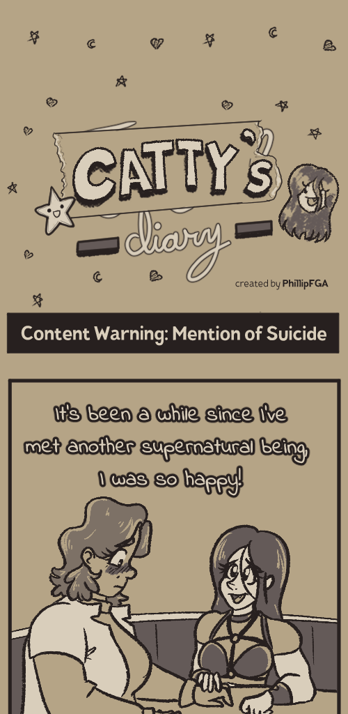 Catty's Diary - Episode 43, Page 1: CattyWT_44