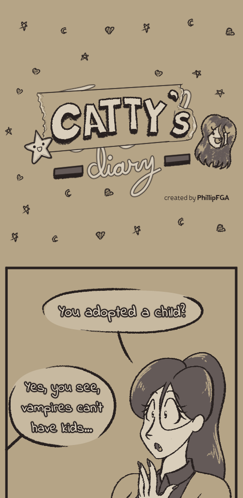 Catty's Diary - Episode 51, Page 1: CattyWT_52
