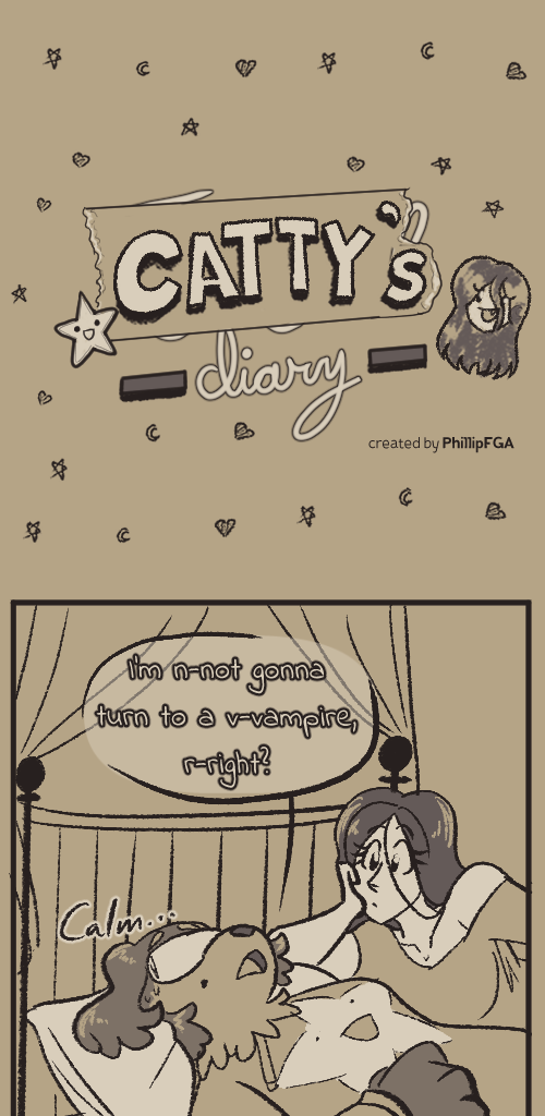Catty's Diary - Episode 53, Page 1: CattyWT_54