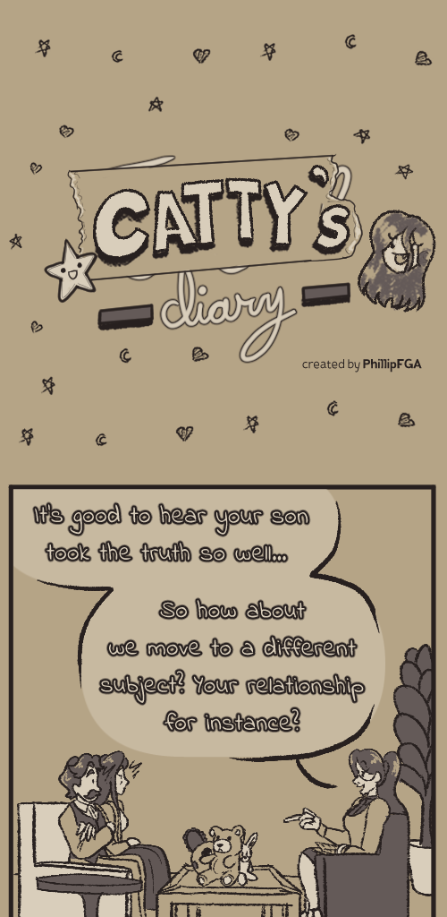 Catty's Diary - Episode 54, Page 1: CattyWT_55