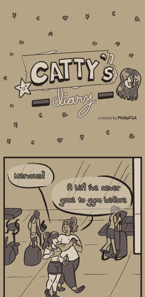 Catty's Diary - Episode 59, Page 1: CattyWT_60