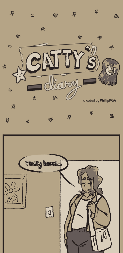 Catty's Diary - Episode 66, Page 1: CattyWT_67