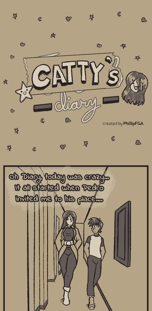 Catty's Diary - Episode 67, Page 1: CattyWT_68