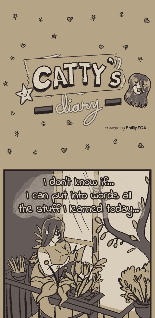 Catty's Diary - Episode 73, Page 1: CattyWT_74