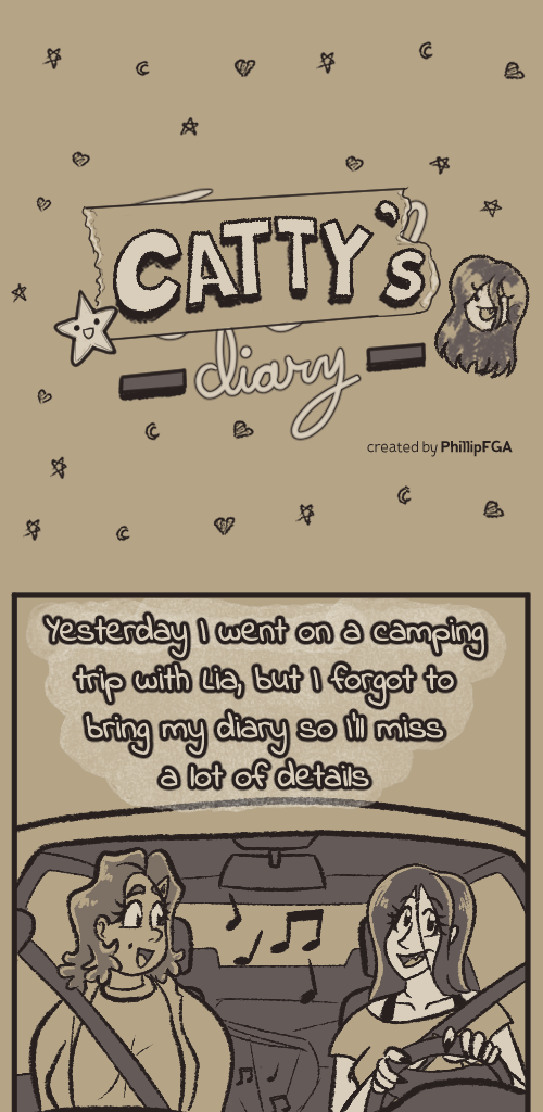 Catty's Diary - Episode 76, Page 1: CattyWT_77