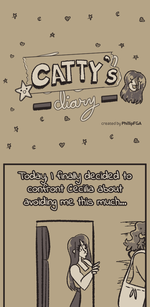 Catty's Diary - Episode 89, Page 1: CattyWT_90