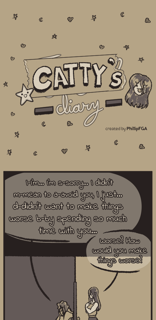 Catty's Diary - Episode 90, Page 1: CattyWT_91