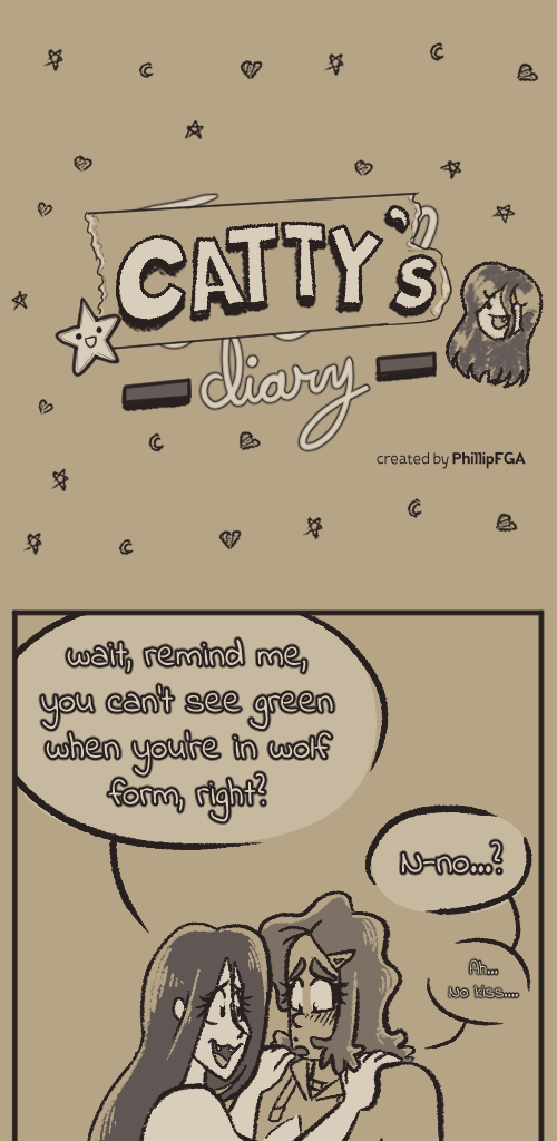 Catty's Diary - Episode 97, Page 1: CattyWT_98