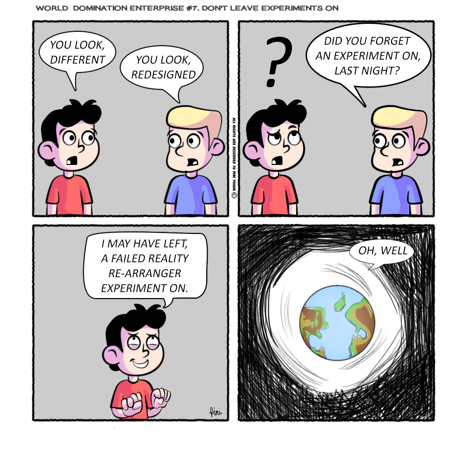 WDE - WORLD DOMINATION ENTERPRISE  - Episode 7, Page 1: 7