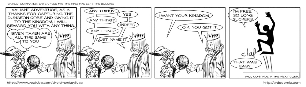 WDE - WORLD DOMINATION ENTERPRISE  - Episode 113, Page 1: 113