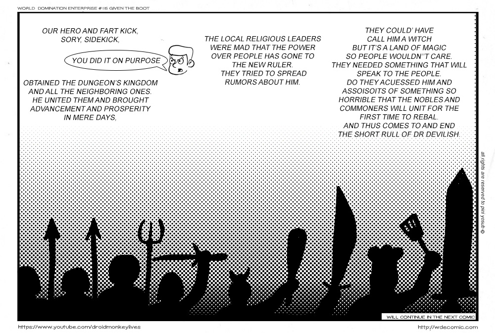 WDE - WORLD DOMINATION ENTERPRISE  - Episode 115, Page 1: 115