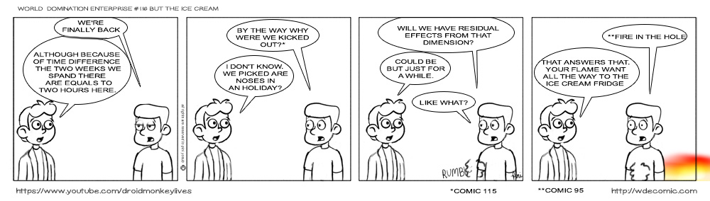 WDE - WORLD DOMINATION ENTERPRISE  - Episode 116, Page 1: 116