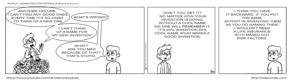 WDE - WORLD DOMINATION ENTERPRISE  - Episode 118, Page 1: 118