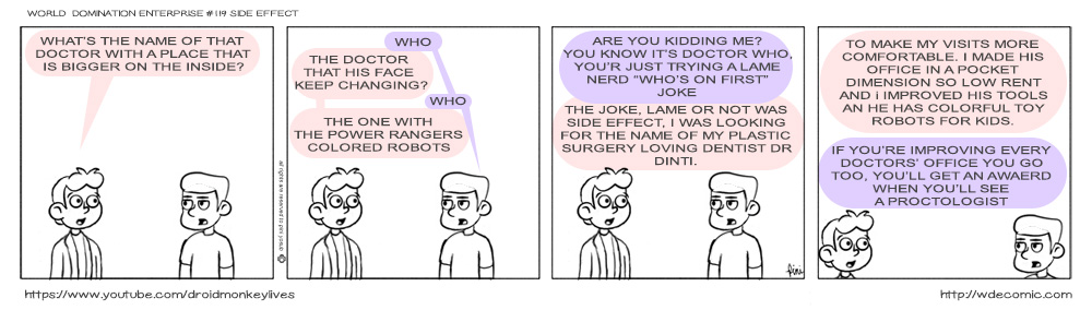 WDE - WORLD DOMINATION ENTERPRISE  - Episode 119, Page 1: 119