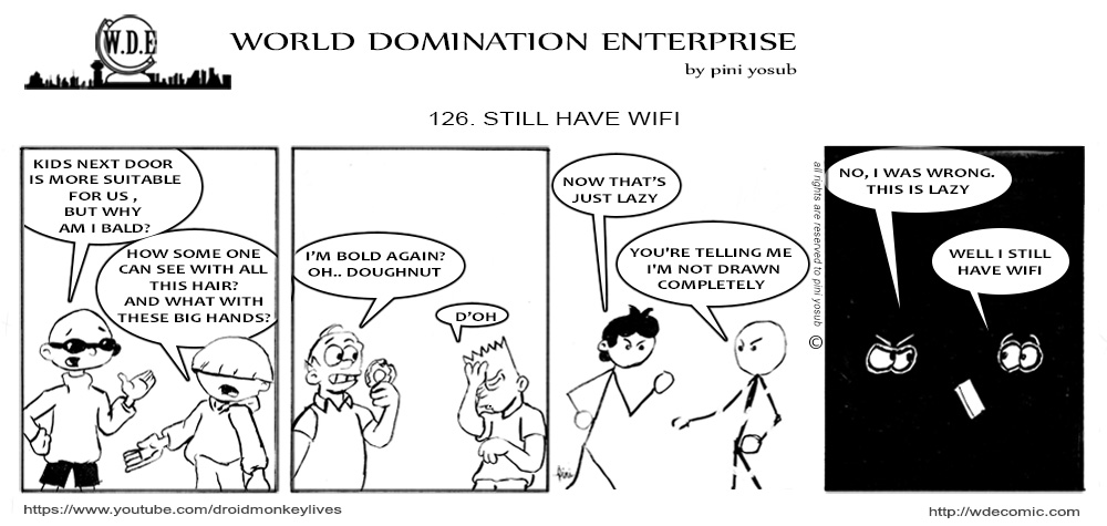 WDE - WORLD DOMINATION ENTERPRISE  - Episode 126, Page 1: 126