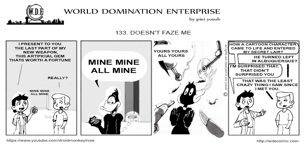 WDE - WORLD DOMINATION ENTERPRISE  - Episode 133, Page 1: 133