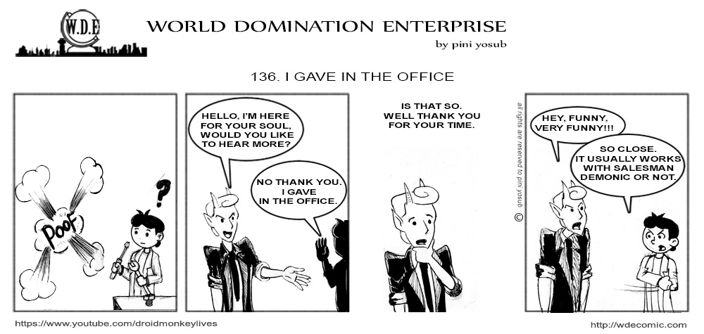 WDE - WORLD DOMINATION ENTERPRISE  - Episode 136, Page 1: 136