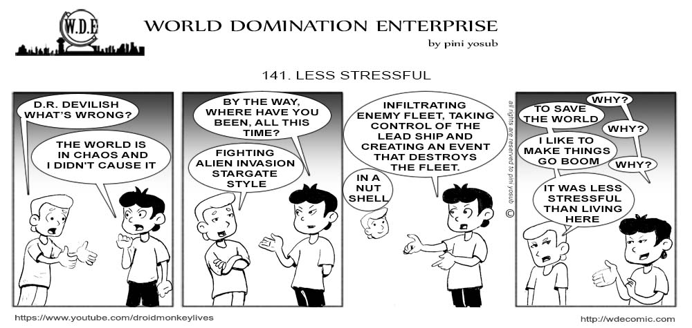 WDE - WORLD DOMINATION ENTERPRISE  - Episode 141, Page 1: 141