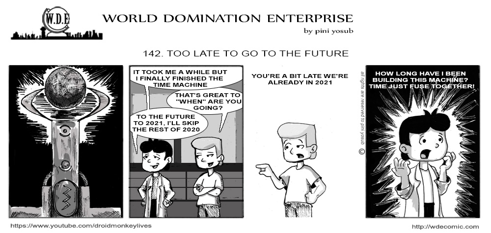 WDE - WORLD DOMINATION ENTERPRISE  - Episode 142, Page 1: 142