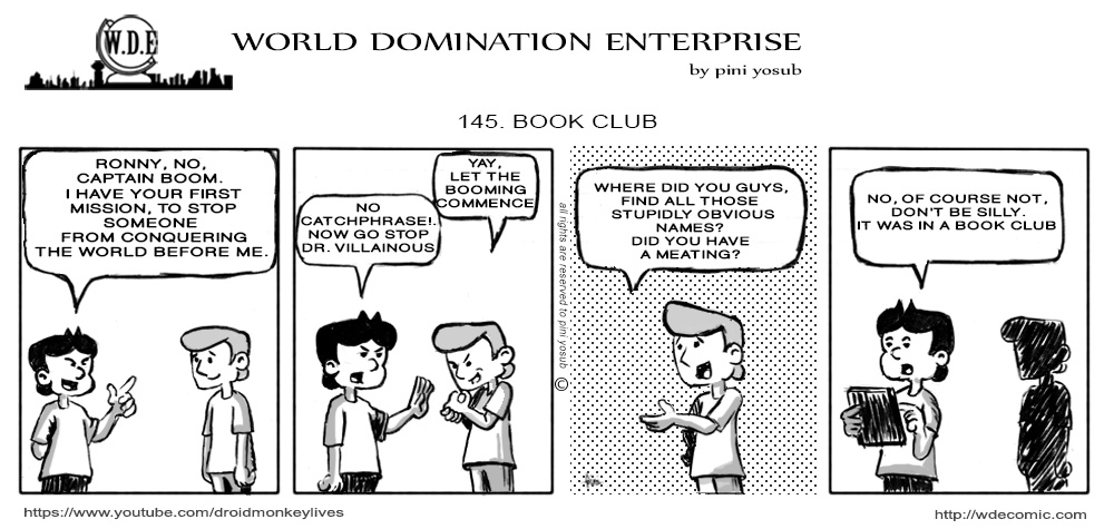 WDE - WORLD DOMINATION ENTERPRISE  - Episode 145, Page 1: 145