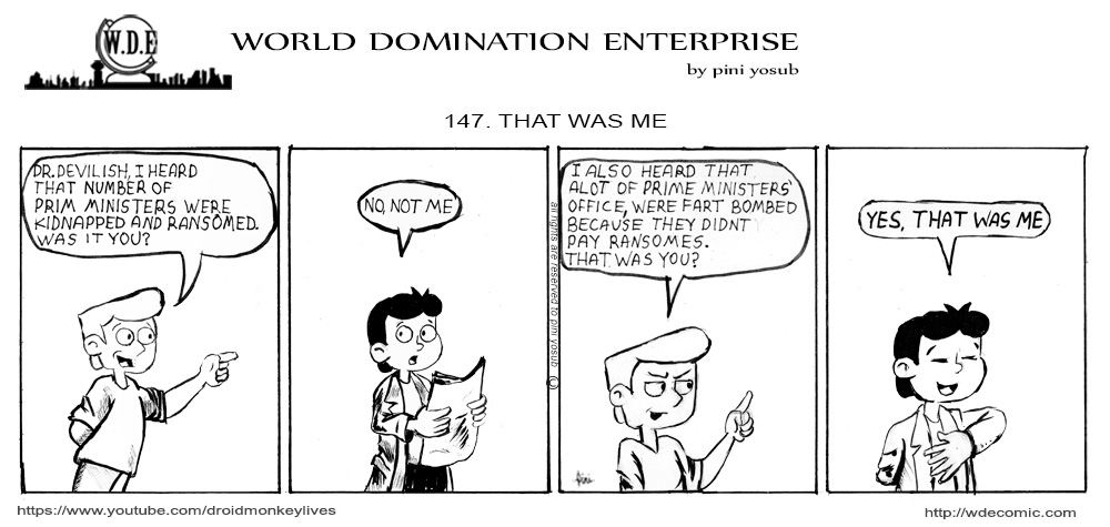 WDE - WORLD DOMINATION ENTERPRISE  - Episode 147, Page 1: 147