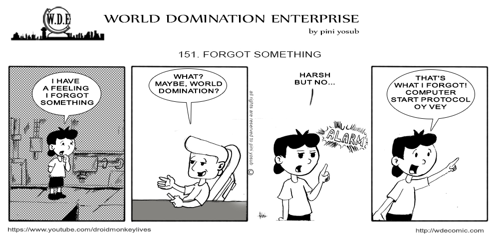 WDE - WORLD DOMINATION ENTERPRISE  - Episode 151, Page 1: 151