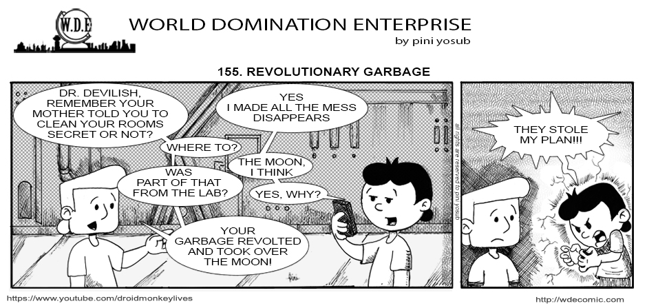 WDE - WORLD DOMINATION ENTERPRISE  - Episode 155, Page 1: 155