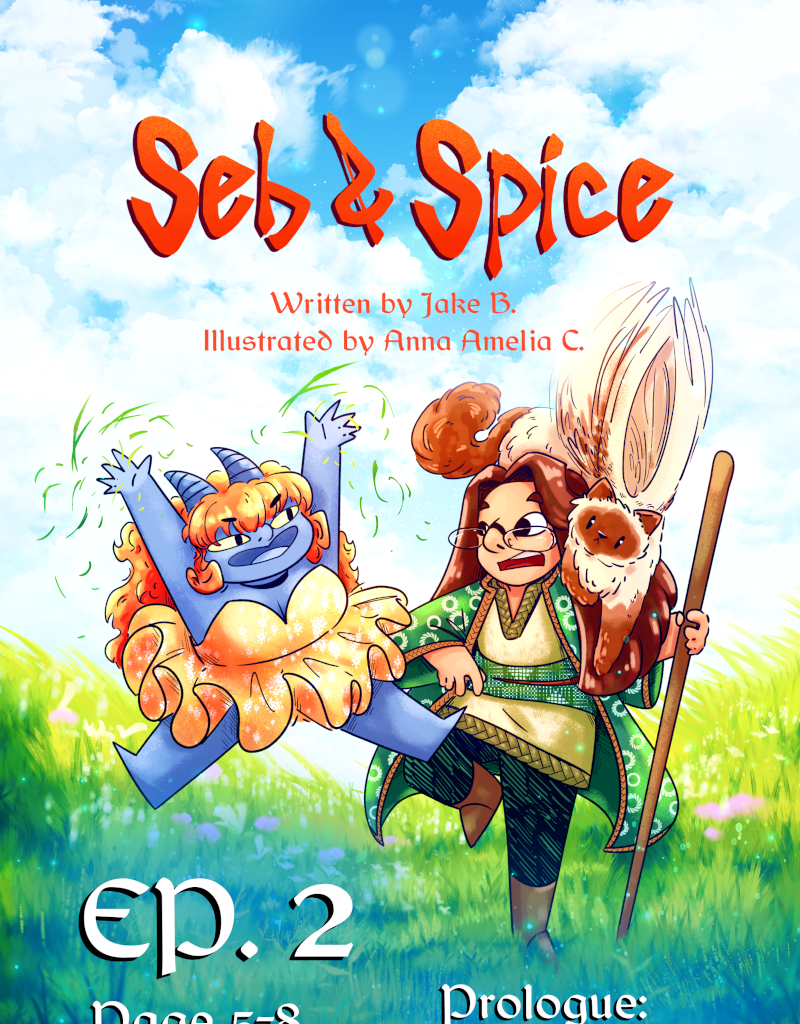 Seb & Spice - Episode 3, Page 1: letters to mom ep 2