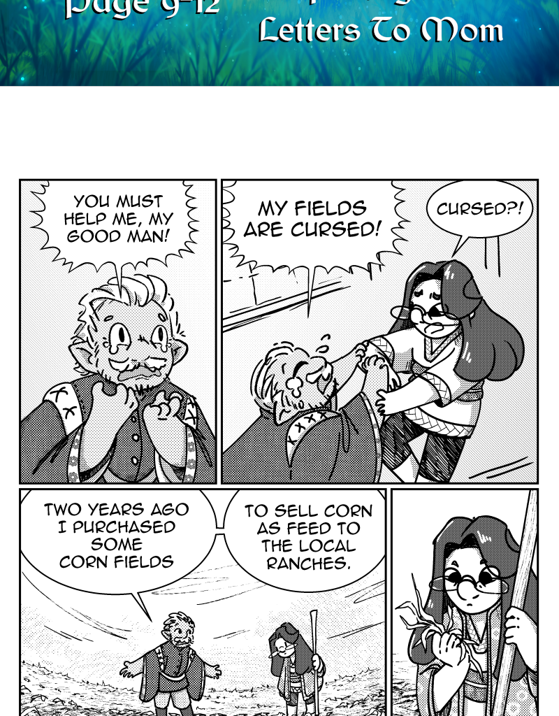 Seb & Spice - Episode 4, Page 1: letters to mom ep 3