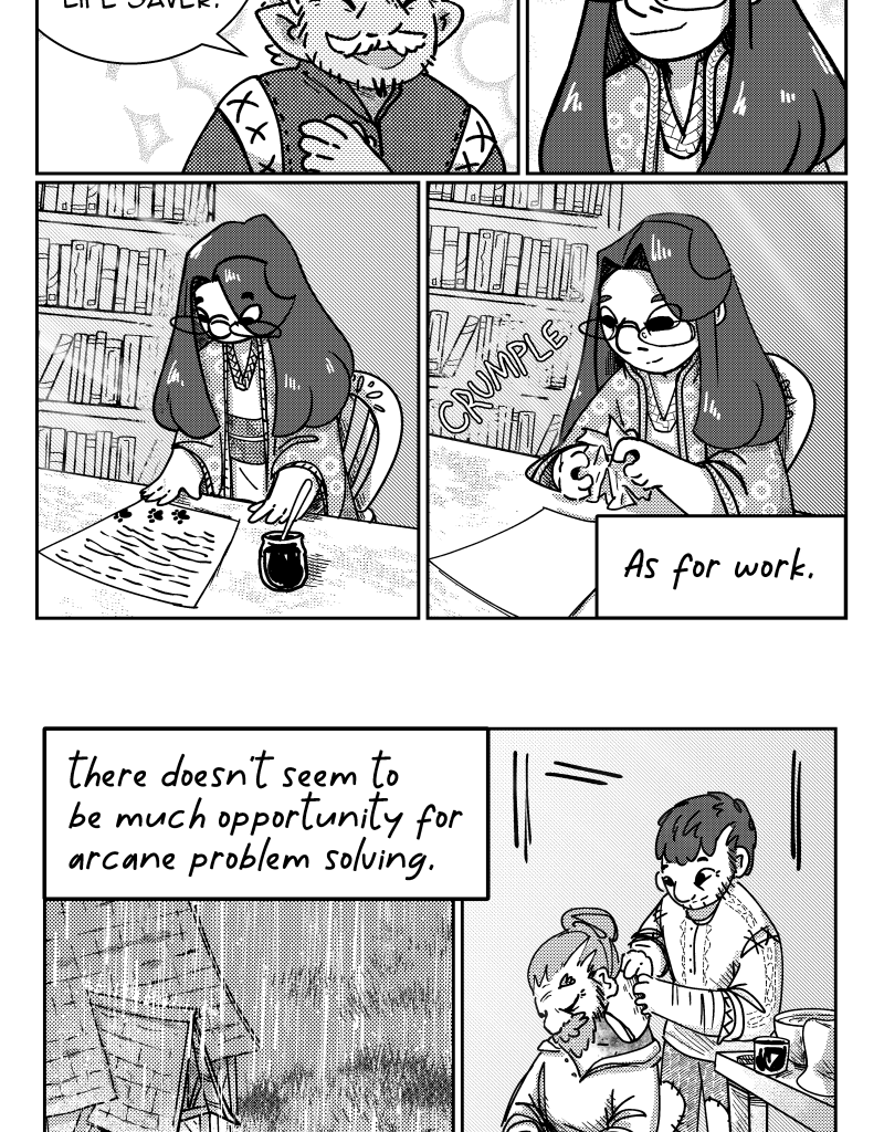 Seb & Spice - Episode 4, Page 1: letters to mom ep 3