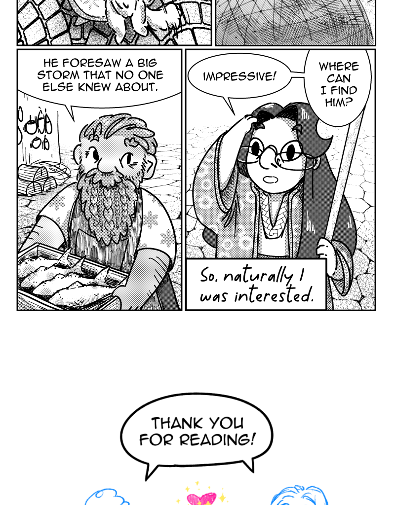 Seb & Spice - Episode 5, Page 1: letters to mom ep 4