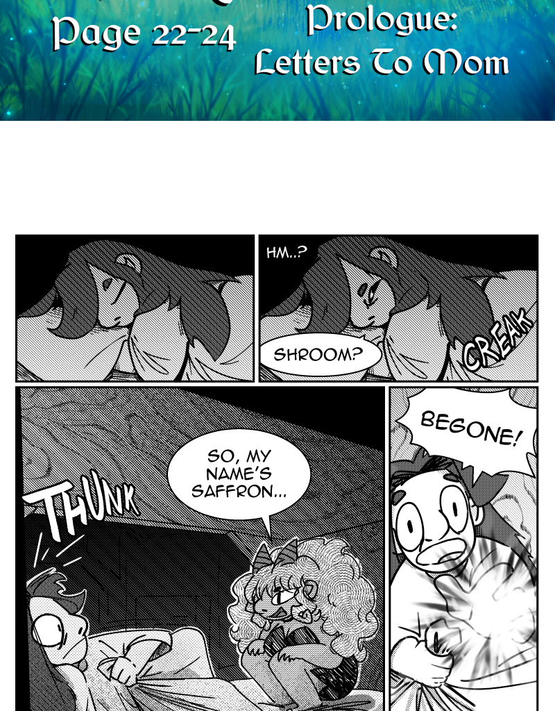 Seb & Spice - Episode 8, Page 1: letters to mom ep 7