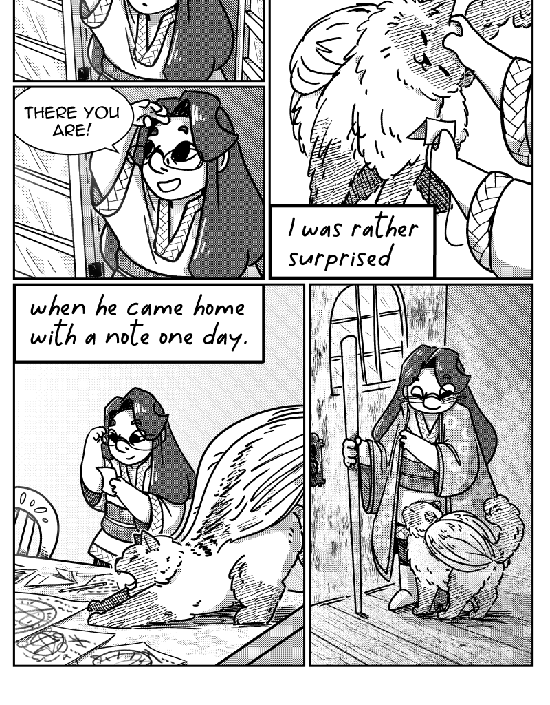 Seb & Spice - Episode 10, Page 1: letters to mom ep 9