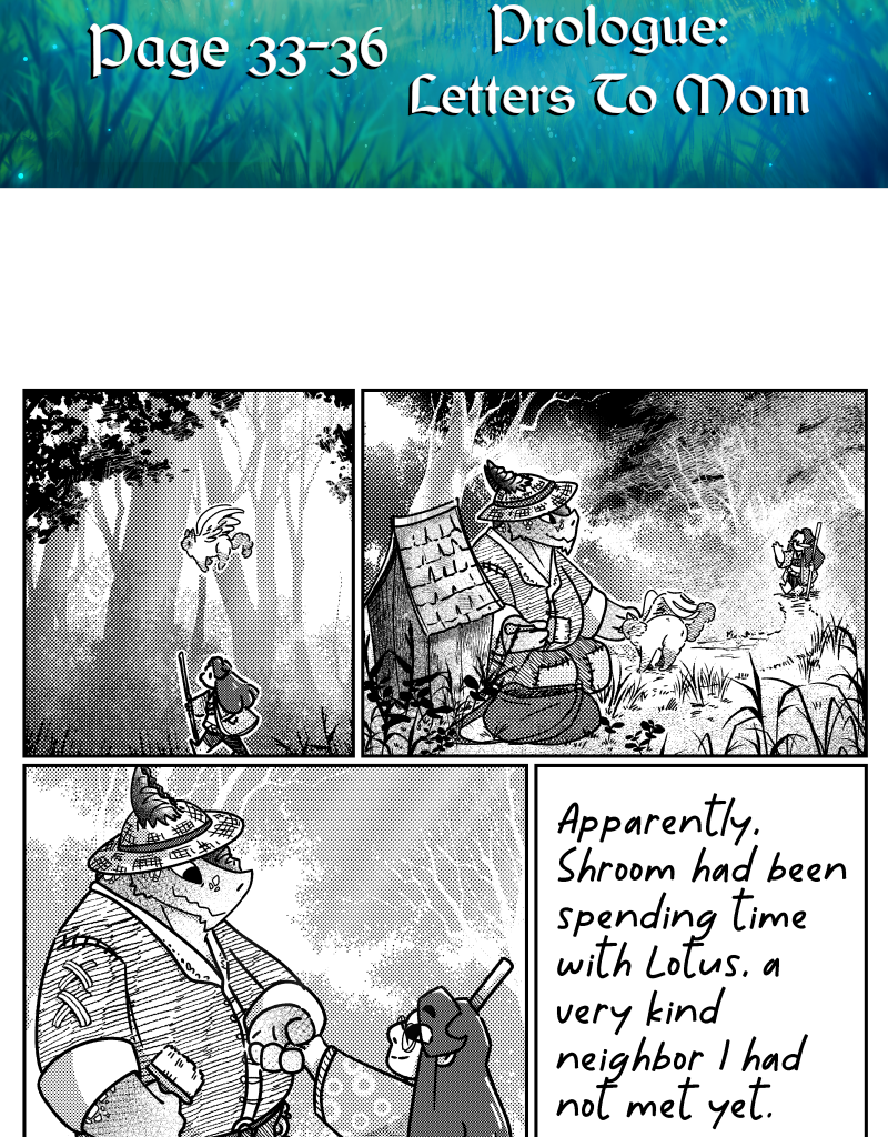 Seb & Spice - Episode 11, Page 1: letters to mom ep 10