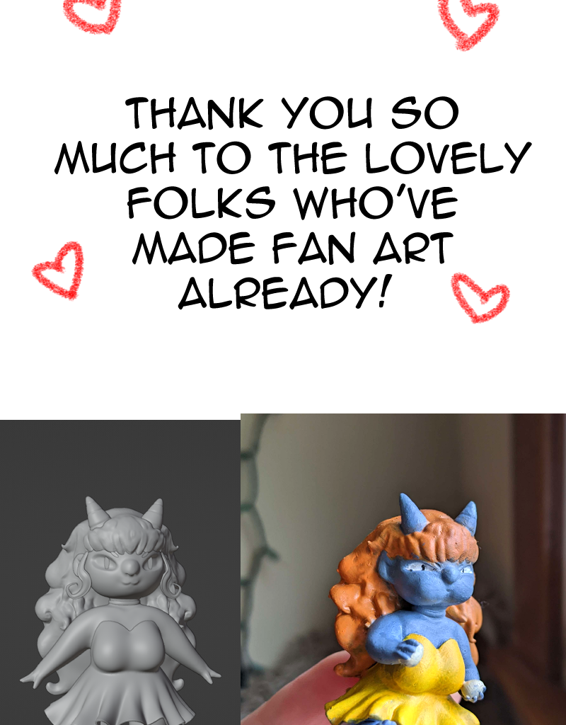 Seb & Spice - Episode 13, Page 1: intermission goof and fan art 1 letters to mom end