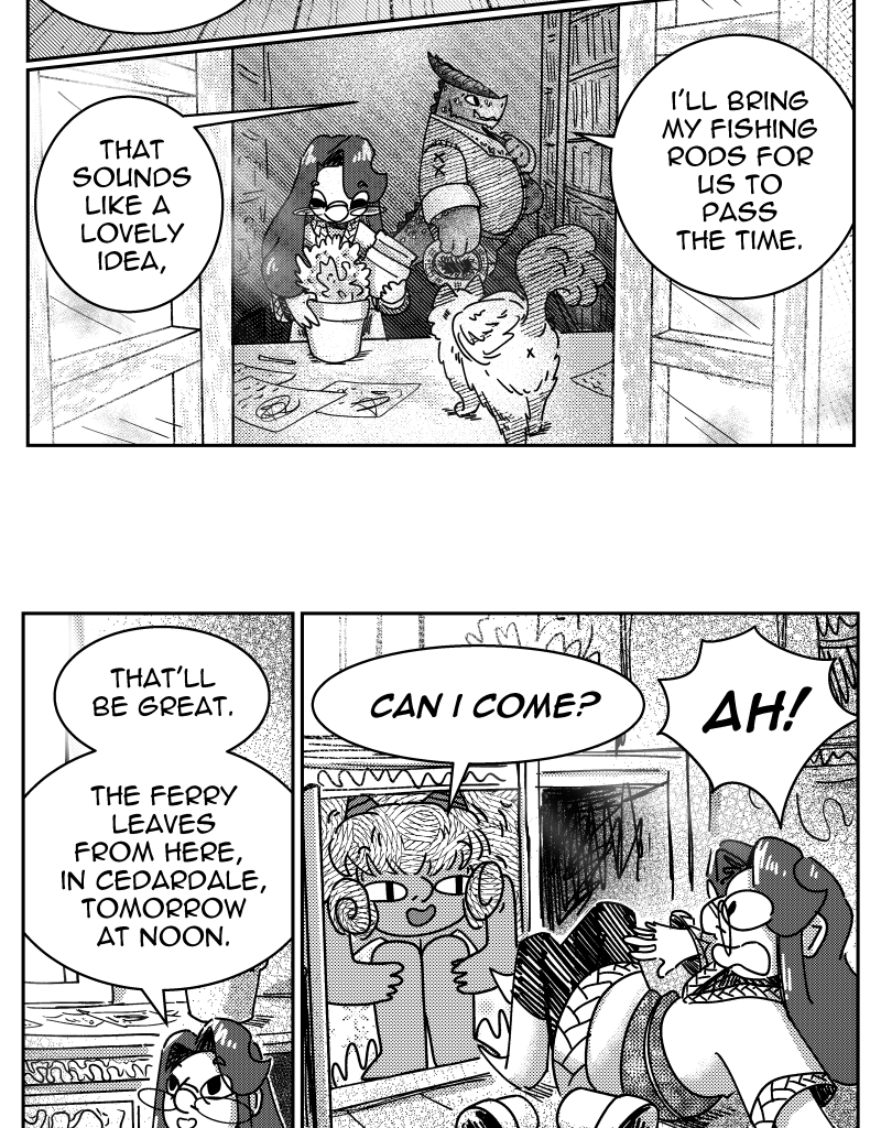 Seb & Spice - Episode 28, Page 1: the fishing trip ep 1