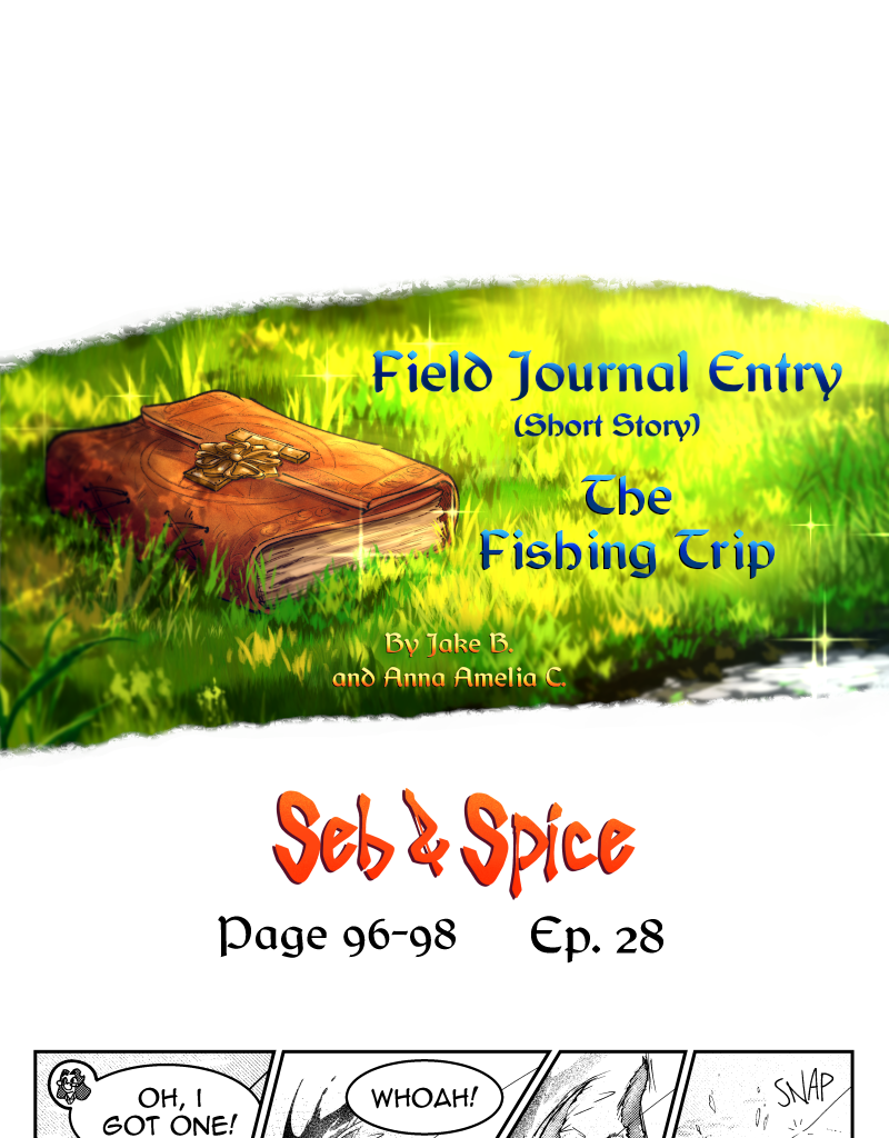 Seb & Spice - Episode 31, Page 1: the fishing trip ep 4