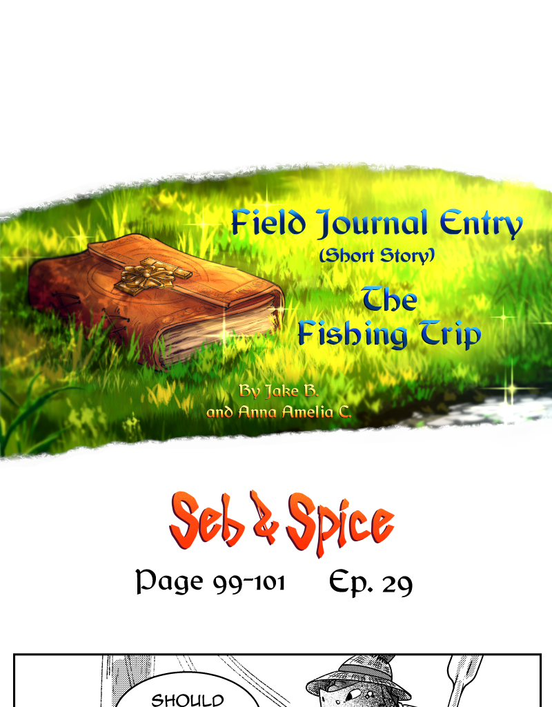 Seb & Spice - Episode 32, Page 1: the fishing trip ep 5