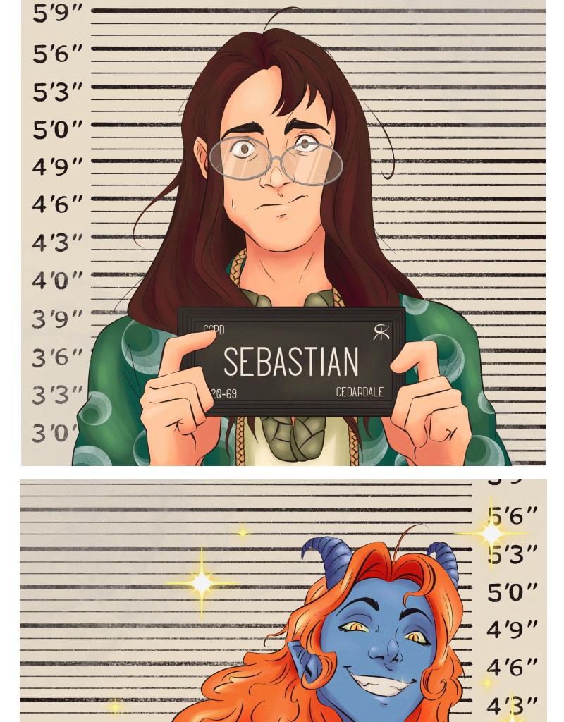 Seb & Spice - Episode 27, Page 1: intermission goof and fan art 2 love potion end