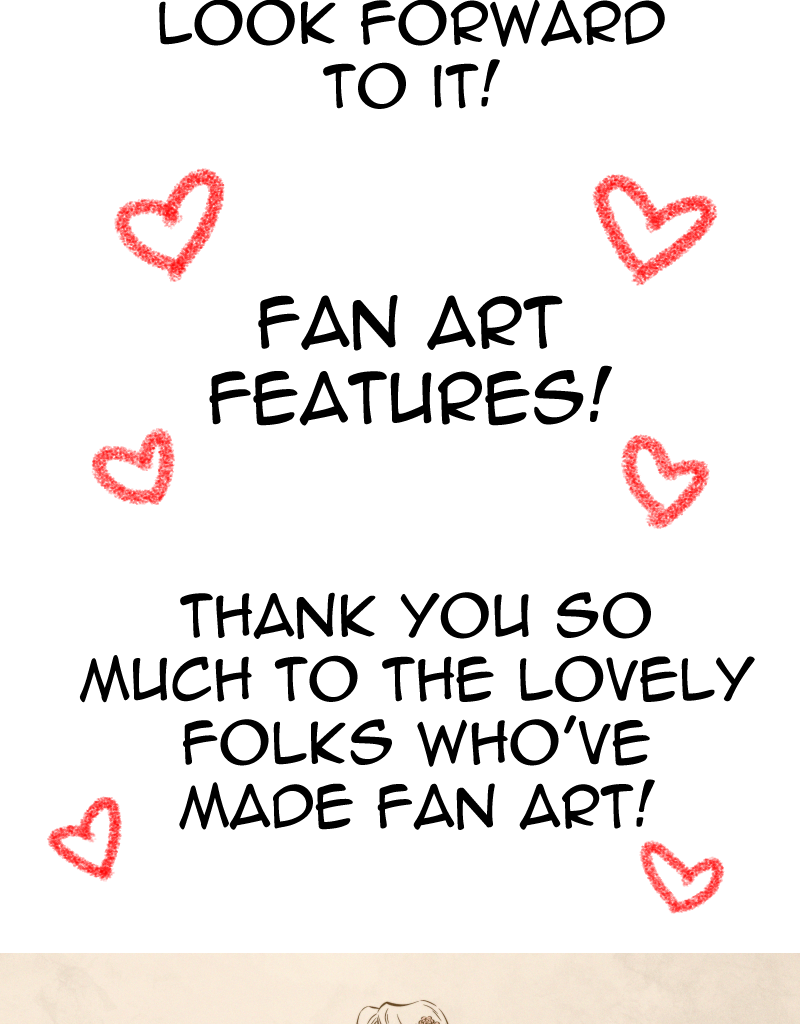 Seb & Spice - Episode 34, Page 1: intermission goof and fan art 3 fishing trip end